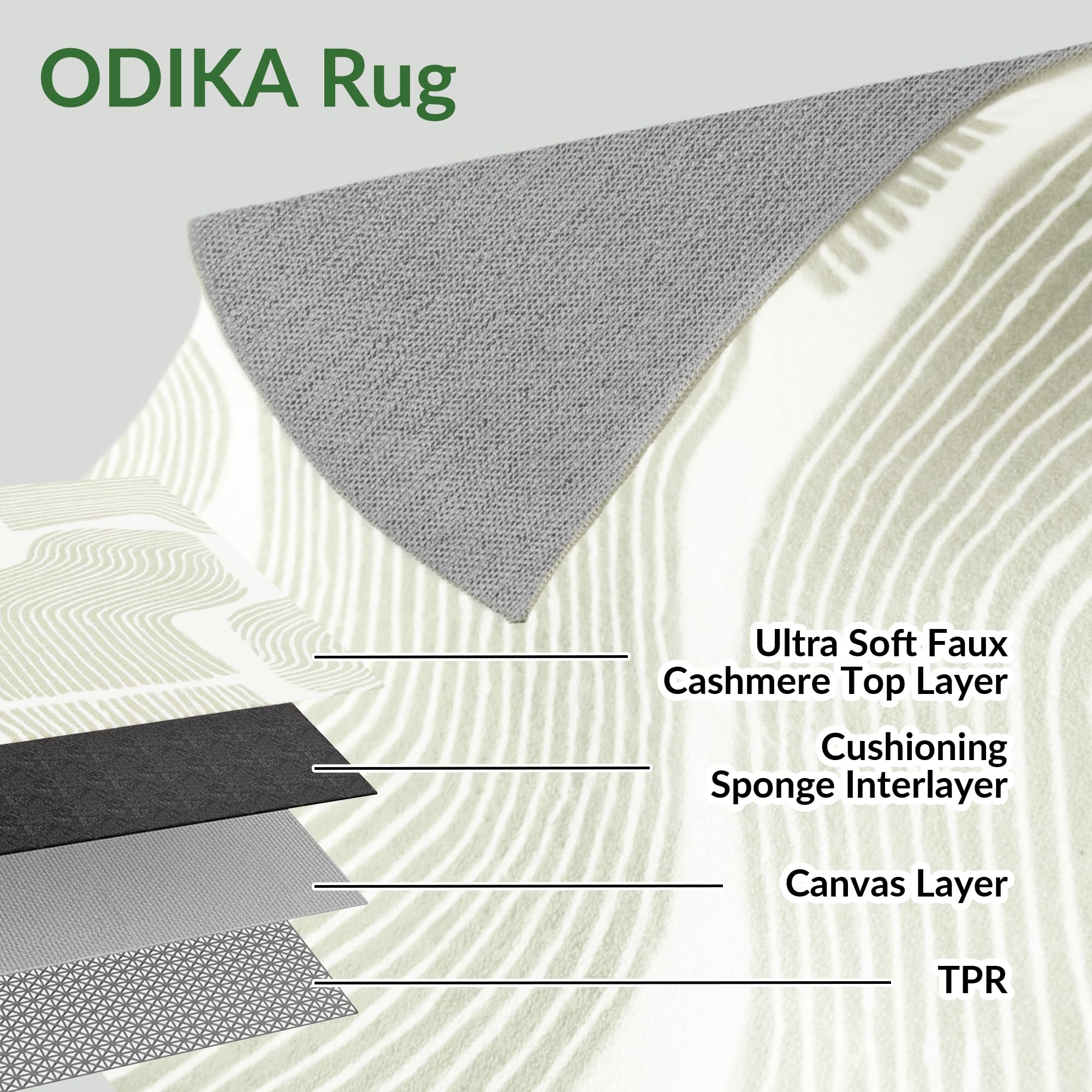Zen Garden Area Rug - ODIKA