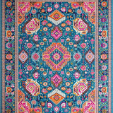 Lively Decorative Geometric Arrangement(Blue)