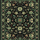 Striking Retro Linear Arrangement(Black)