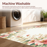 Vintage Floral Woven(White)