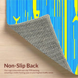 Stylish Modern Fish Stripe Decor(Blue)