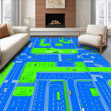 Vibrant Urban Adventure Design(Blue)