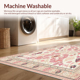 Rustic Farmhouse Kitchen Runner Non Skid Absorbent Design(Beige)