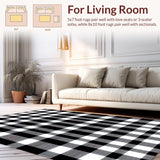 Sophisticated Abstract Tiled Appearance(Black)