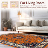 Elegant Floral Trellis Aesthetic(Orange)