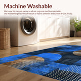 Contemporary Multi Tonal Geometric Style(Blue)