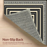 Chic Transitional Greek Key Motif(Gray)