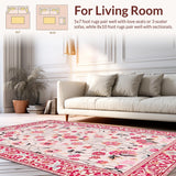 Elegant Whimsical Flower Motif(Pink)