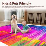 Playful Colorful Swirl Motif(Pink)