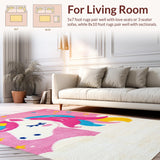 Adorable Shaggy Kaleidoscope Style(Pink)