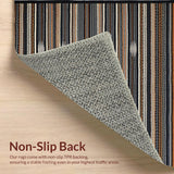 Minimalist Black and White Stripes(Black)