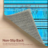 Vibrant Modern Animal Print Flair(Blue)