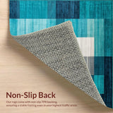 Luxurious Textured Symmetrical Arrangement(Blue)