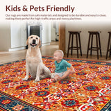 Dynamic Modern Tiled Aesthetic(Red)