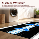 Vibrant Multicolored Jet Design(Blue)