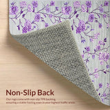 Artful Light Grey Botanical Print(Gray)