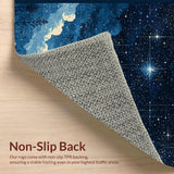 Youthful Sky Blue Star Design(Blue)