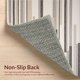 Artful Earthy Abstract Stripes(Beige)