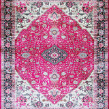 Eclectic Hot Pink Textured Elegance(Pink)