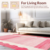 Contemporary Playful Edge Design(Pink)
