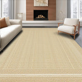 Sophisticated Neutral Trellis Motif(Beige)