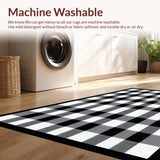 Chic Rustic Buffalo Plaid Aesthetic(Black)