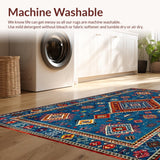 Elegant Earth Tone Geometric Design(Blue)