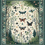 Nature Inspired Floral Artistry(White)