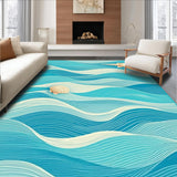 Stylish Abstract Seaside Elements(Blue)