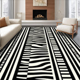 Vibrant Eclectic Striped Design(Black)