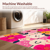 Bright Eclectic Smiley Motif(Pink)