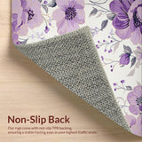 Stylish Purple Floral Elegance(Purple)