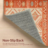 Elegant Vintage Patterned Accent(Red)