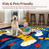 Artful Multicolor Ethnic(Blue)