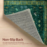 Artful Insect Flora Motif(Green)