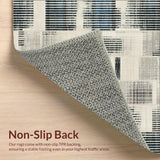 Modern Pinstripe Echo With Bold Alternating Linework Abstract(Gray)