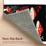 Whimsical Mushroom Motif Delight(Red)