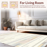 Modern Minimalist Area Clean Lines Neutral Tones(Beige)