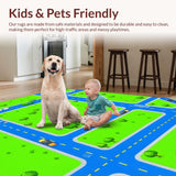 Engaging Educational City Layout Mat(Green)