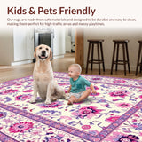 Playful Multi Hued Floral Medley(Ivory)