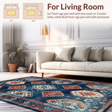 Lively Geometric Contemporary Flair(Blue)