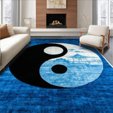 Cultural Harmony Circular Motif(Blue)