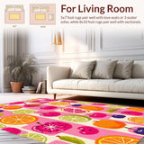 Brightly Colored Fun Fruit Display(Pink)