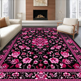 Vibrant Floral Contrast Aesthetic(Pink)