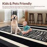 Chic Safari Inspired Black and White(Black)