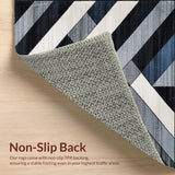 Chic Abstract Monochrome Motif(Blue)