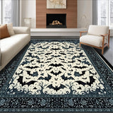 Enchanting Black Bat Motif(Beige)