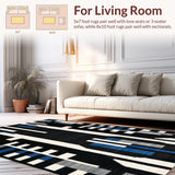 Rustic Farmhouse Zebra Skin Style(Blue)