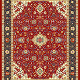 Artful Cozy Diamond Motif(Red)