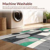 Contemporary Abstract Green Aesthetic(Gray)